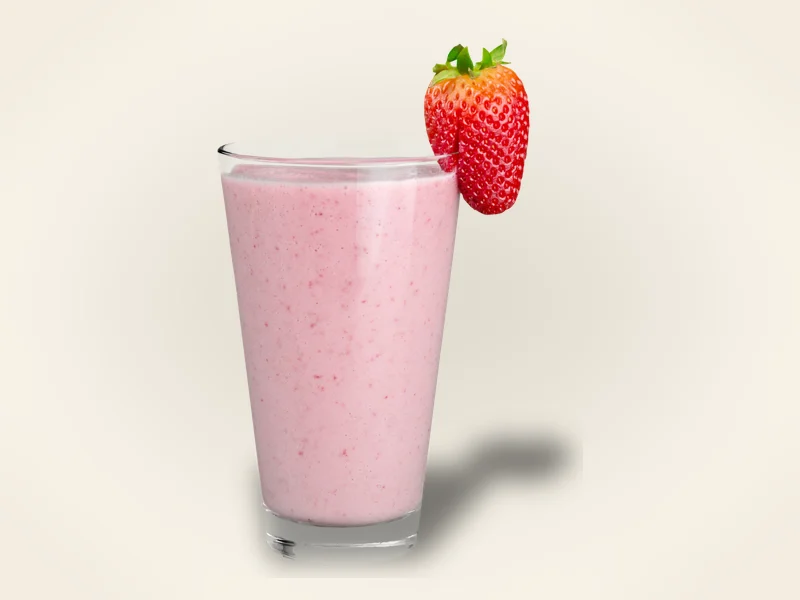 Çilekli Milkshake